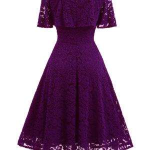 Purple women's dress
