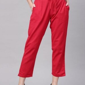 Red trousers
