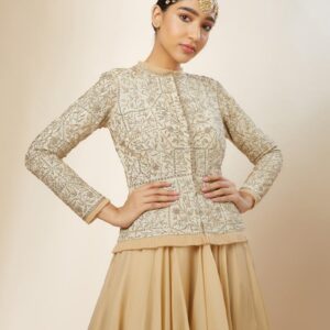 Women's beige skirt